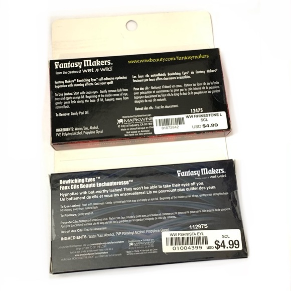 NWT Halloween Makeup, Stencil & Lash Bundle - Picture 7 of 8